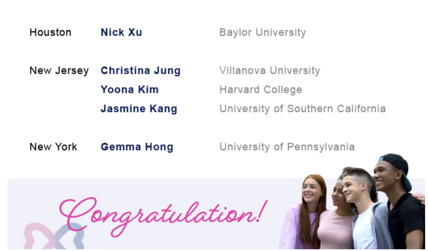 2020 BANKCARD SERVICES SCHOLARSHIP AWARD WINNERS - NAVYZ